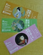 展覧会ビジュアルの紹介(チケット編)